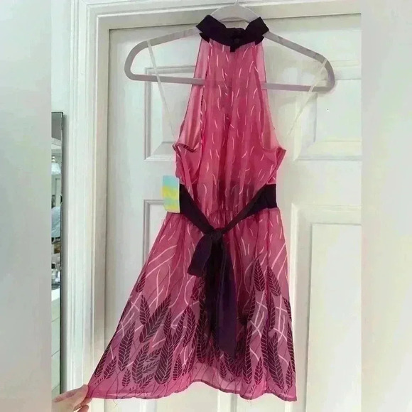 Forever 21 Rare Vintage Flowy Halter Top ~New‎ With Tags~S - Picture 3 of 4